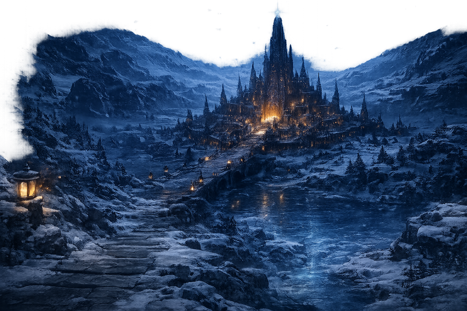 Frozen castle